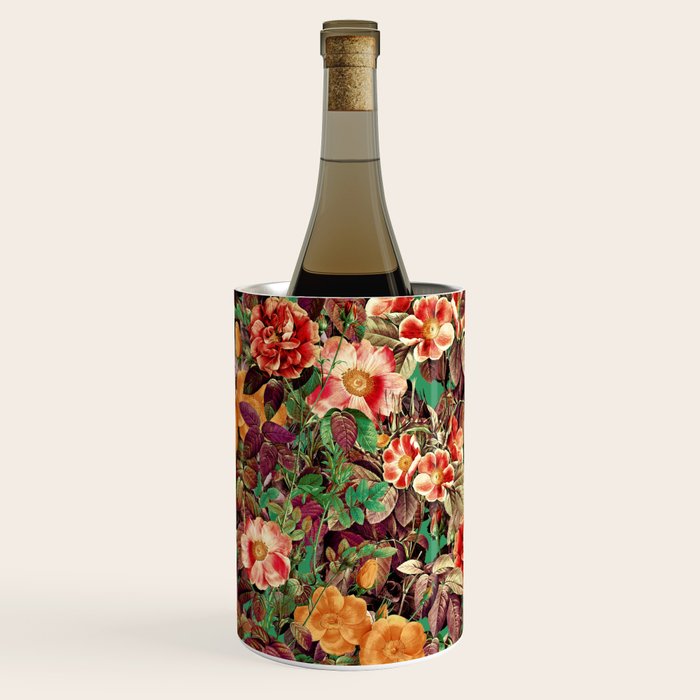Vintage Exotic Forest Wine Chiller Gallery Image 3