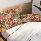 Vintage Exotic Forest Pillow Sham Gallery Image 2