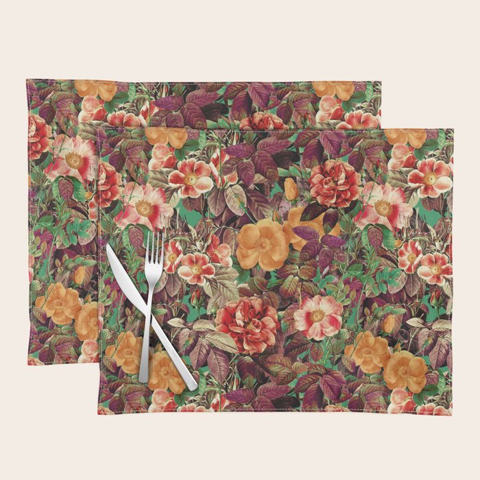 Vintage Exotic Forest Placemat Gallery Image 1