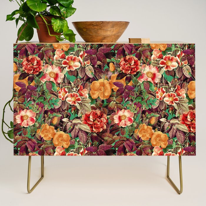 Vintage Exotic Forest Credenza Gallery Image 1