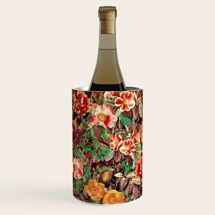 Vintage Exotic Forest Wine Chiller Gallery Image 2