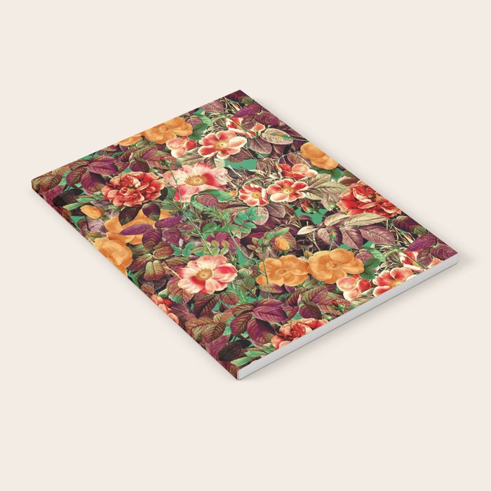 Vintage Exotic Forest Notebook