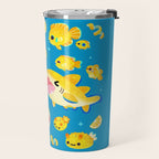 Lemon shark and friends  Travel Mug Gallery Image 2