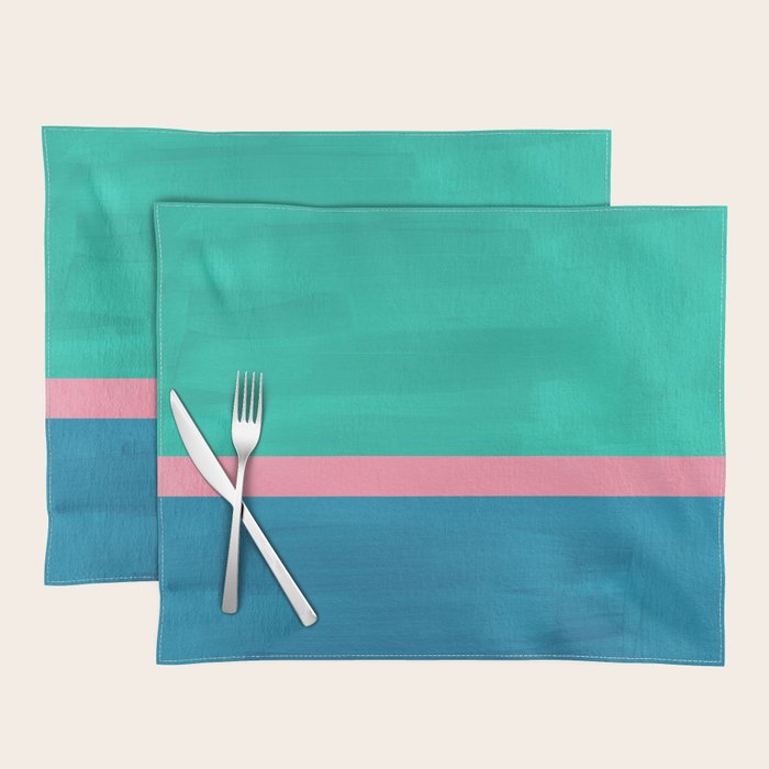 Teal Embrace Placemat Gallery Image 1
