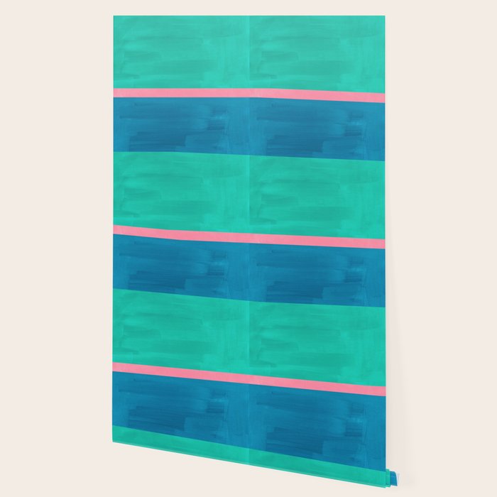 Teal Embrace Wallpaper Gallery Image 2