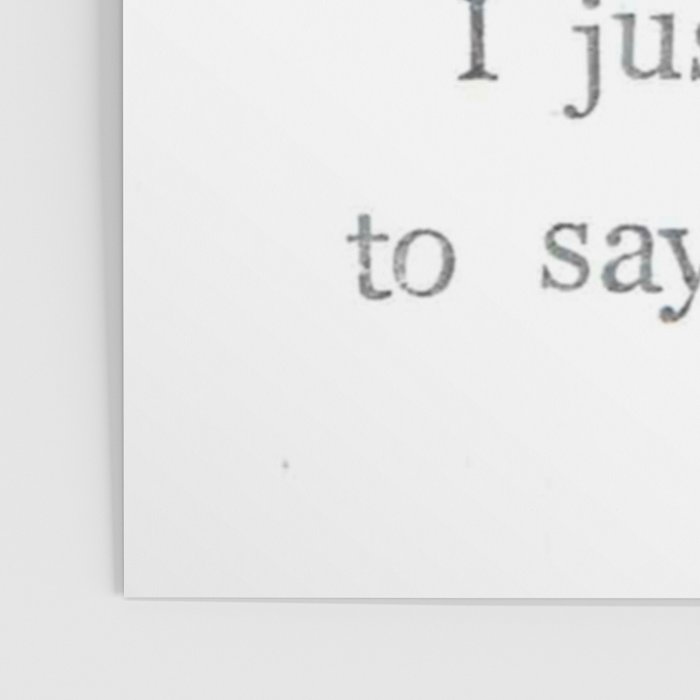 I Just Cawed To Say I Love You Poster Gallery Image 3