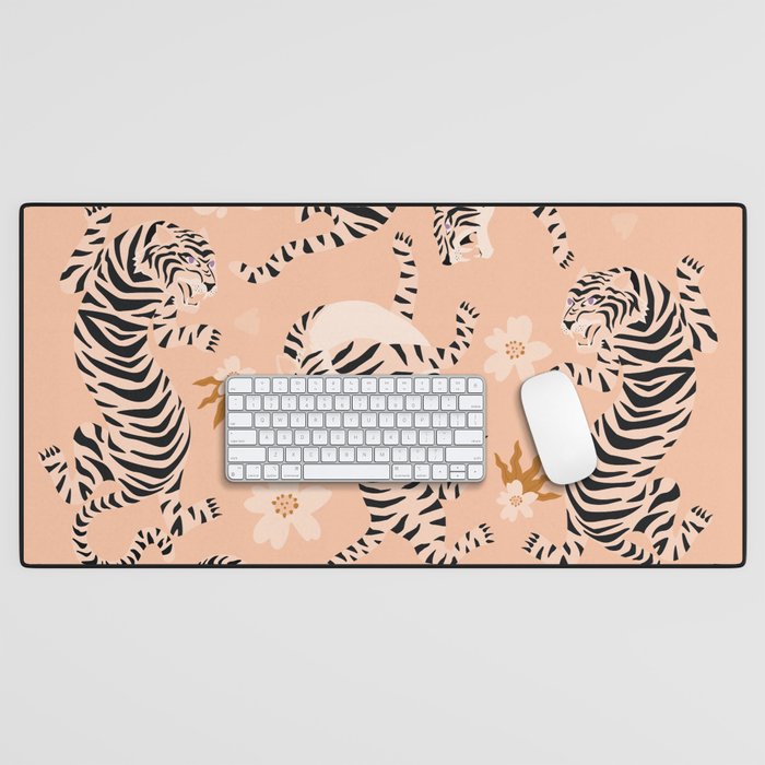 Tiger Garden Desk Mat Gallery Image 1