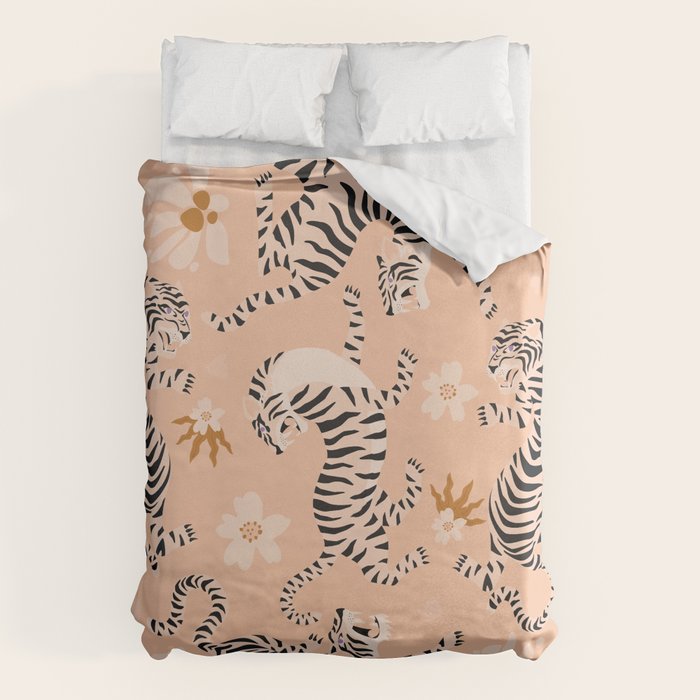 Tiger Garden Duvet Cover Gallery Image 6