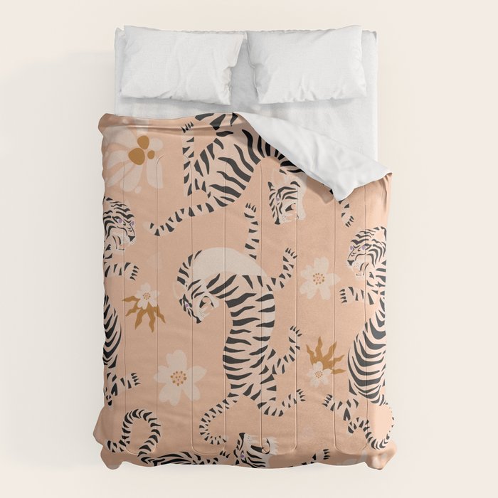 Tiger Garden Comforter Gallery Image 1