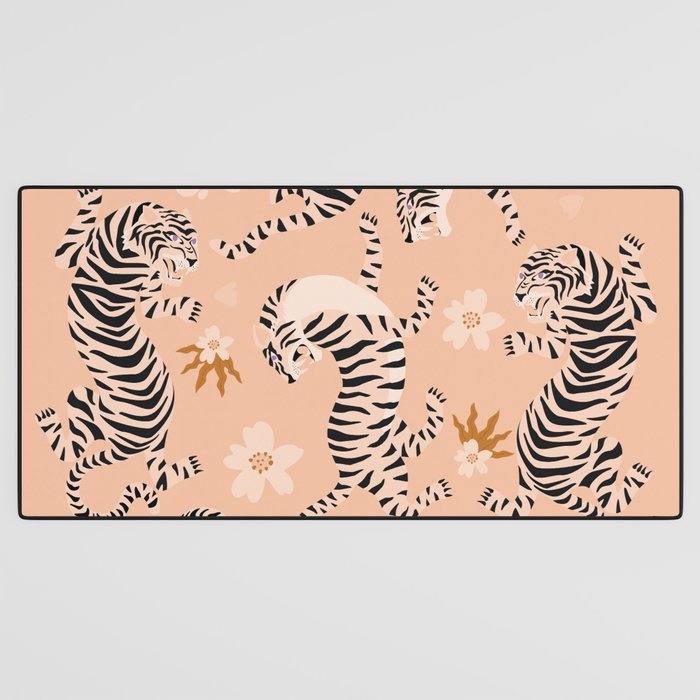 Tiger Garden Desk Mat Gallery Image 3