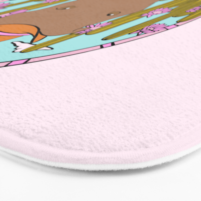Cowboy Dog- Pitbull Bath Mat Gallery Image 3