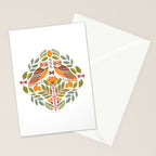 Woodland Owls - Multi-colored Stationery Card Gallery Image 2