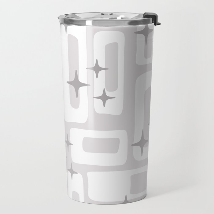 Retro Mid Century Modern Abstract Pattern 301 Travel Mug Gallery Image 2