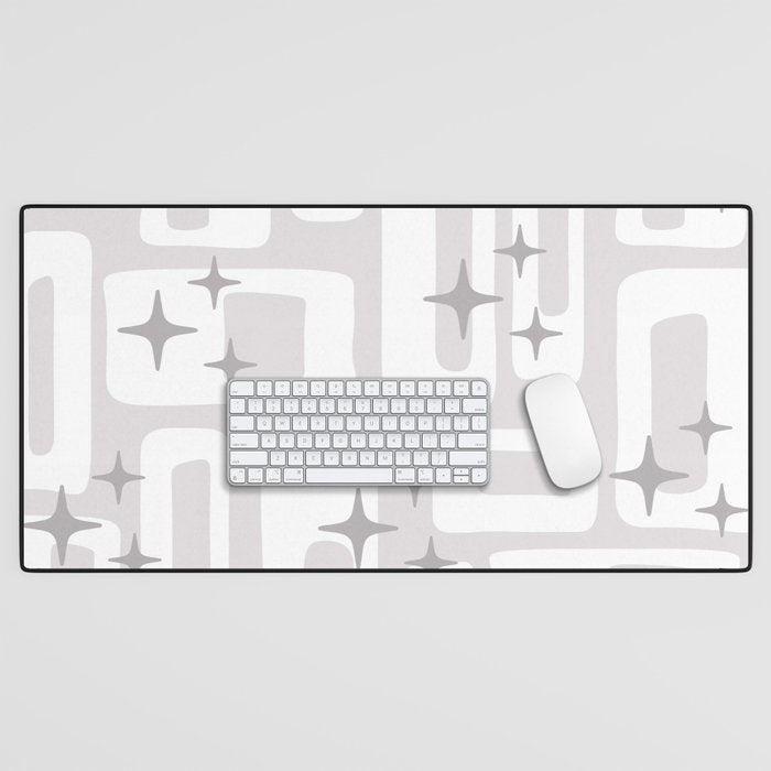 Retro Mid Century Modern Abstract Pattern 301 Desk Mat Gallery Image 1