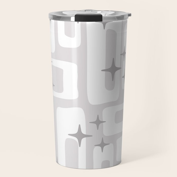 Retro Mid Century Modern Abstract Pattern 301 Travel Mug Gallery Image 1