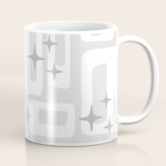 Retro Mid Century Modern Abstract Pattern 301 Coffee Mug Gallery Image 1