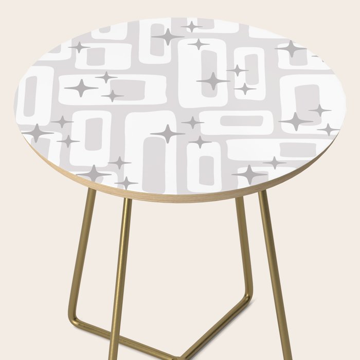 Retro Mid Century Modern Abstract Pattern 301 Side Table Gallery Image 2