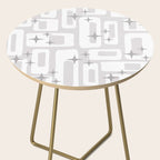 Retro Mid Century Modern Abstract Pattern 301 Side Table Gallery Image 2