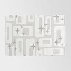 Retro Mid Century Modern Abstract Pattern 301 Rug Gallery Image 2