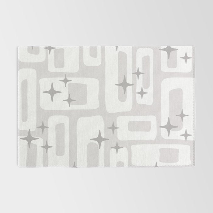 Retro Mid Century Modern Abstract Pattern 301 Rug Gallery Image 2