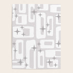 Retro Mid Century Modern Abstract Pattern 301 Poster Gallery Image 4