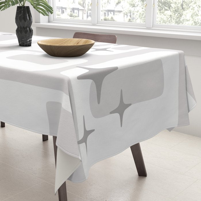 Retro Mid Century Modern Abstract Pattern 301 Tablecloth Gallery Image 3