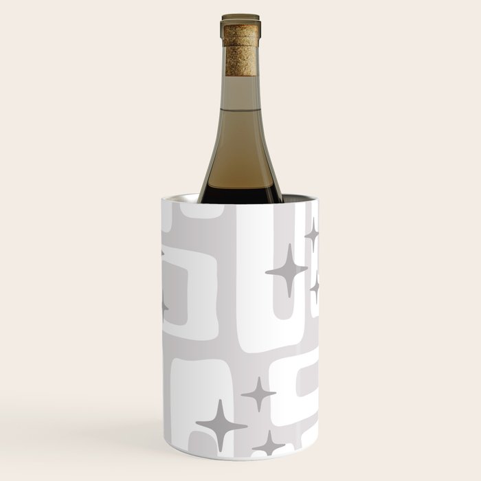 Retro Mid Century Modern Abstract Pattern 301 Wine Chiller Gallery Image 1