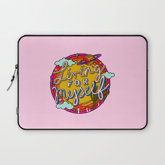 Living for Myself Laptop Sleeve Gallery Image 1