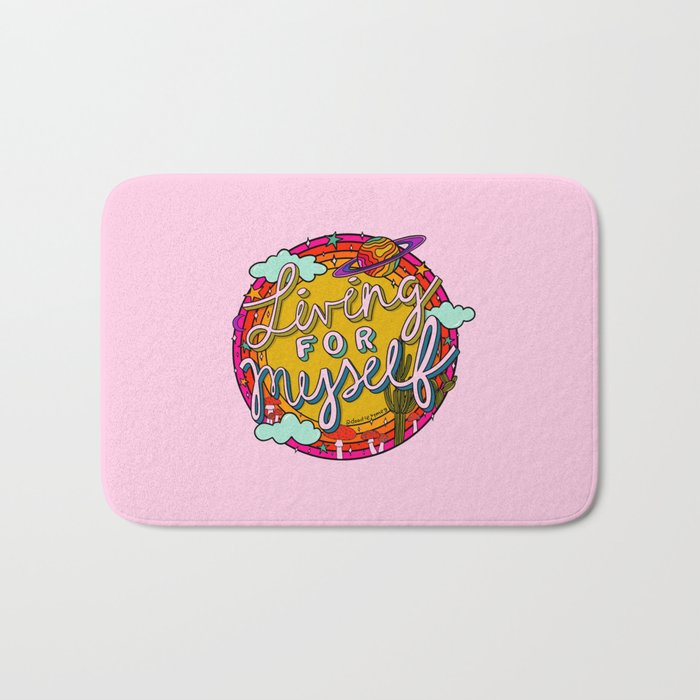 Living for Myself Bath Mat Gallery Image 1