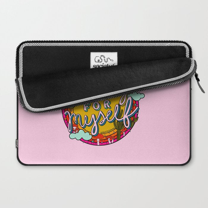 Living for Myself Laptop Sleeve Gallery Image 2