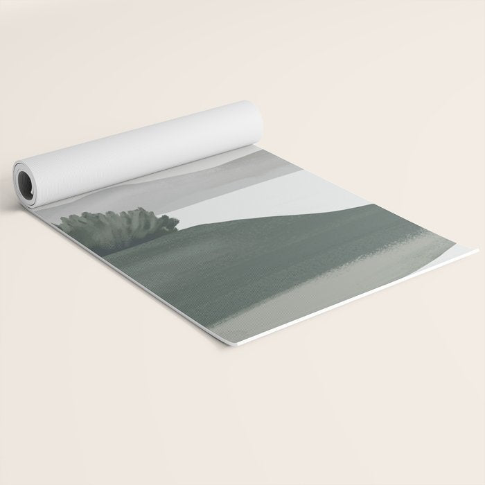 Minimalist Landscape Yoga Mat Gallery Image 2