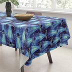 Cosmic UFO - mysterious blue flash Tablecloth Gallery Image 3