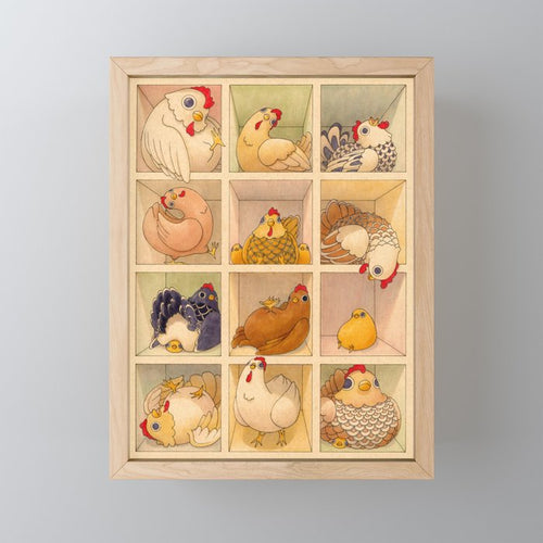 Chicken Coop Mini Art Print