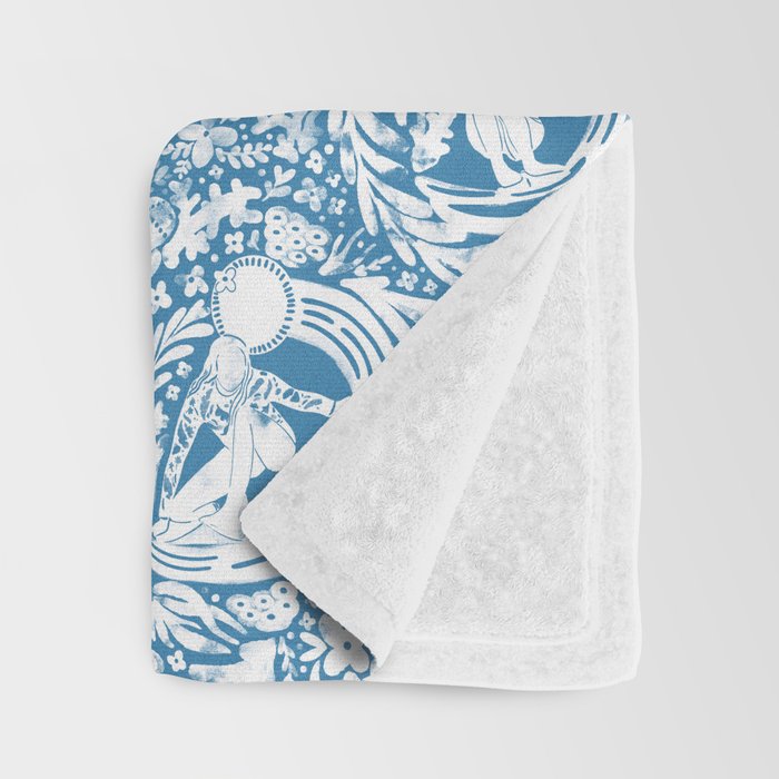 Oceanic Muses Dance Throw Blanket Gallery Image 3