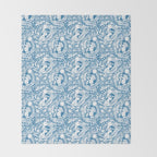 Oceanic Muses Dance Throw Blanket Gallery Image 2