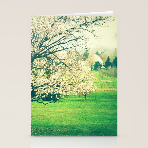 Meet Me Under the Old Apple Tree Stationery Card Gallery Image 2