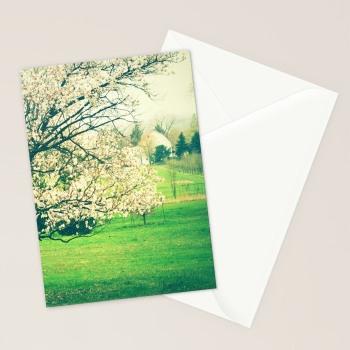 Meet Me Under the Old Apple Tree Stationery Card Gallery Image 2