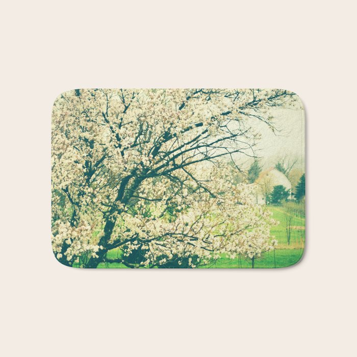 Meet Me Under the Old Apple Tree Bath Mat Gallery Image 1