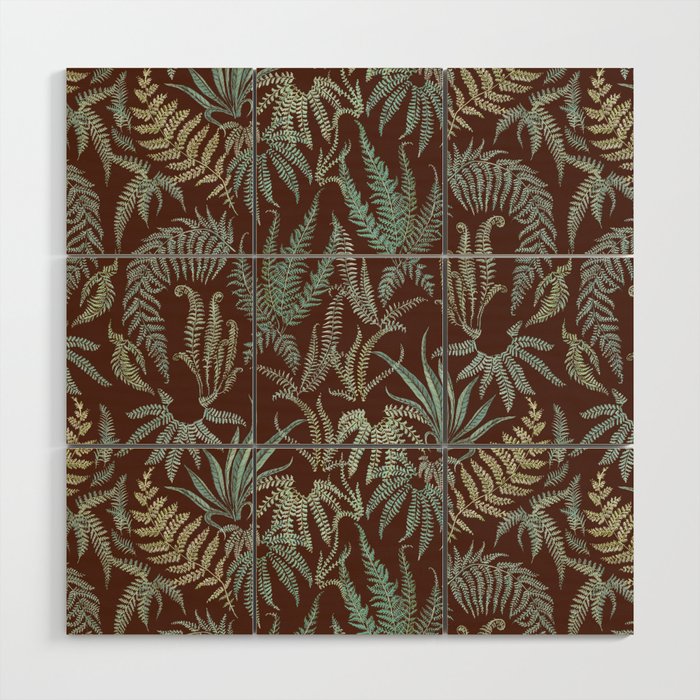 Fern Floor Wood Wall Art Gallery Image 1