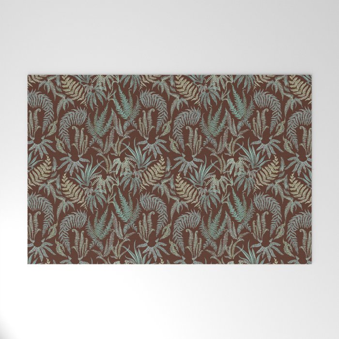 Fern Floor Welcome Mat Gallery Image 1