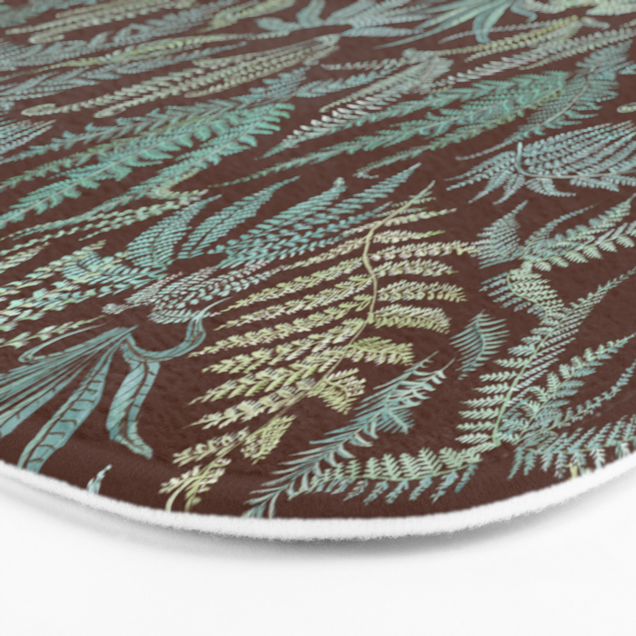 Fern Floor Bath Mat Gallery Image 3