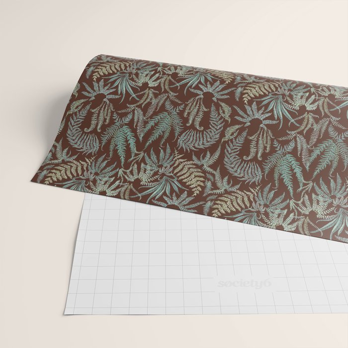 Fern Floor Wrapping Paper Gallery Image 2