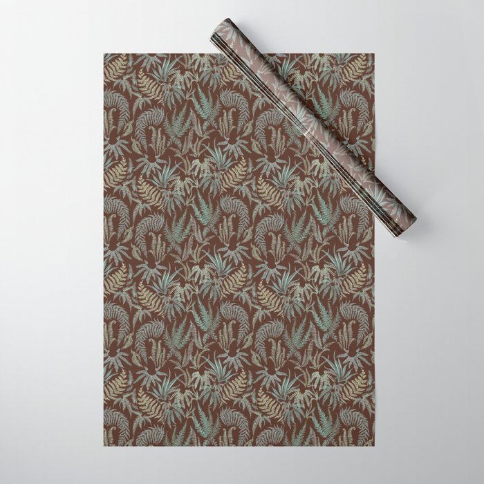 Fern Floor Wrapping Paper Gallery Image 1
