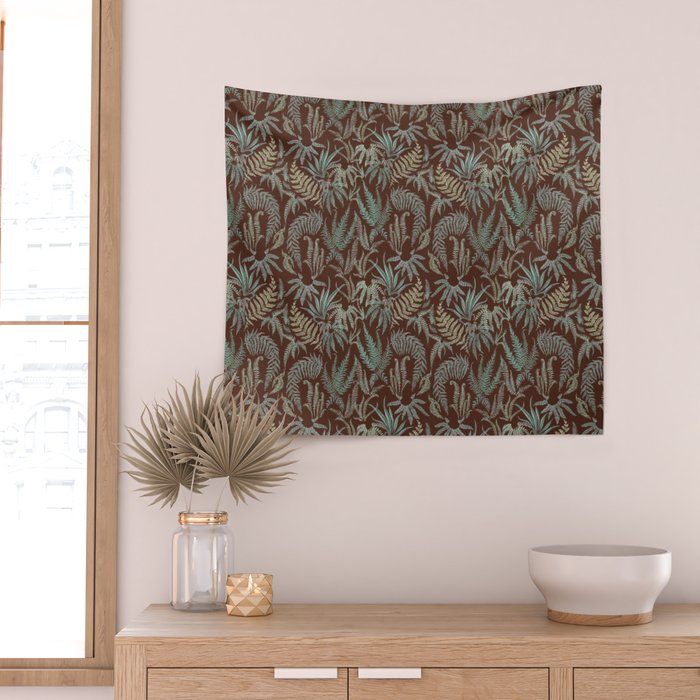 Fern Floor Wall Tapestry Gallery Image 2