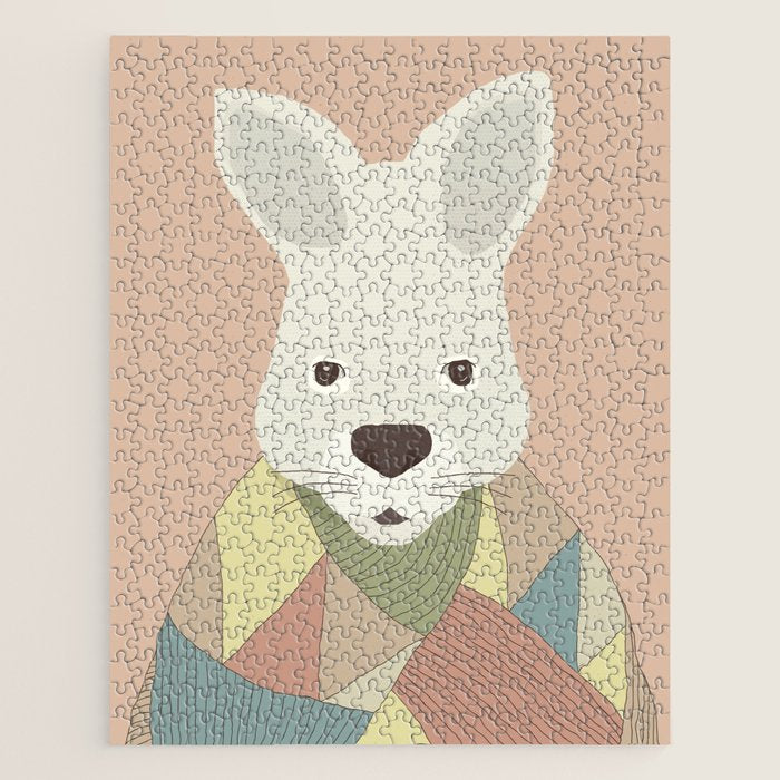 Whimsical Kangaroo II Jigsaw Puzzle Gallery Image 1