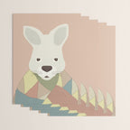 Whimsical Kangaroo II Wrapping Paper Gallery Image 3