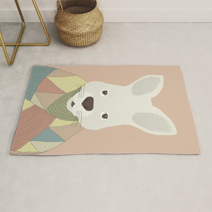 Whimsical Kangaroo II Rug Gallery Image 1