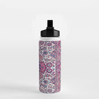 Esfahan Central Persian Rug Print Water Bottle Gallery Image 2