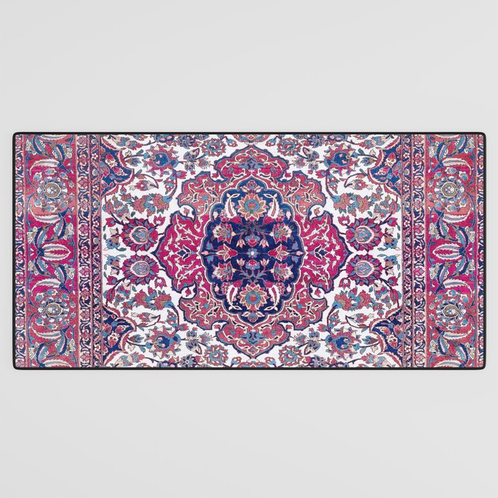 Esfahan Central Persian Rug Print Desk Mat Gallery Image 3