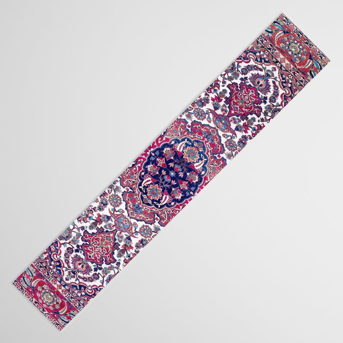 Esfahan Central Persian Rug Print Table Runner Gallery Image 3